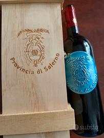 Bottiglia vino vuota da collezione