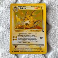 Pokémon - Raichu Holo Fossil 14/62 Italiano