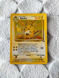 Pokémon - Raichu Holo Fossil 14/62 Italiano