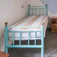 Struttura letto singolo con rete