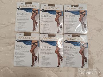 Golden lady sensual 20 denari autoreggenti nuove 