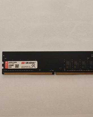 ULTRADISK RAM DDR4 1 x 8GB 2400 MHz UDIMM DESKTOP