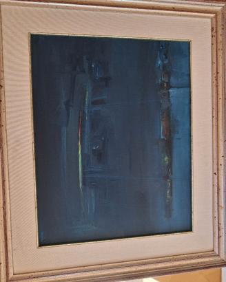 Quadro pittura ad olio autore Indrimi