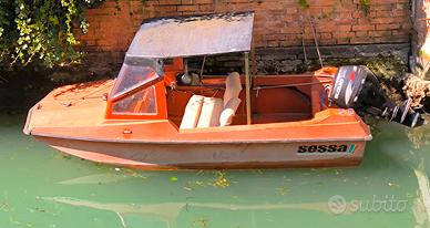 Motoscafetto Sessa Suzuki 9.9