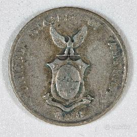 Monete Filippine - 20 & 10 cent Argento- 2 pezzi