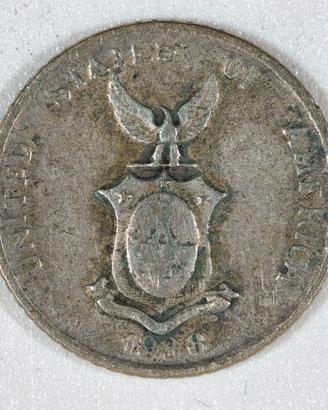 Monete Filippine - 20 & 10 cent Argento- 2 pezzi