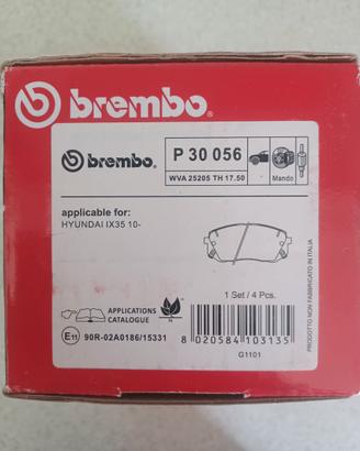 Pastiglie freno BREMBO P30056 HYUNDAI IX35 TUCSON