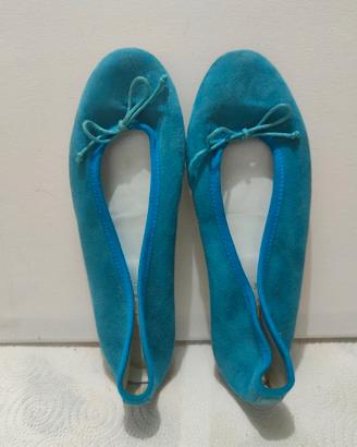 Ballerine acqua marina Gallucci