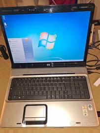 notebook hp pavilion dv9810el 17 pollici win 7