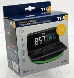 Orologio sveglia TFA Charge-it Wireless