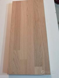 tavole, mensole in rovere lamellare 