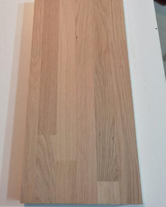tavole, mensole in rovere lamellare 