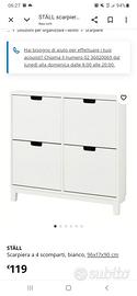 scarpiera stall IKEA