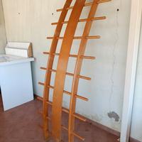 Spalliera curva in legno 