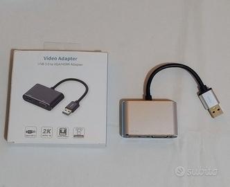 Adattat. da USB a Hdmi Vga a più monitor