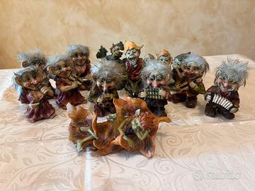 Gnomi e folletti statuette