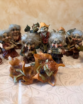 Gnomi e folletti statuette