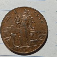 5 centesimi 1918 Italia su prora spl 