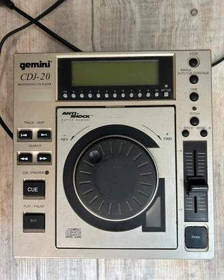 Cdj gemini cdj 20