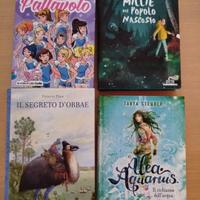 4 libri per ragazze 