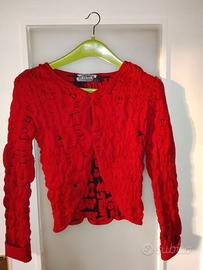 Cardigan rosso Desigual, taglia M