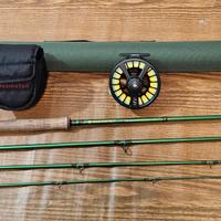 canna a mosca e mulinello