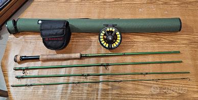 canna a mosca e mulinello