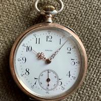 Orologio omega da taschino in argento