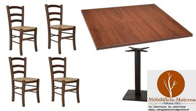 Sedie Tavoli Bar Ristorante Pizzeria cd0259