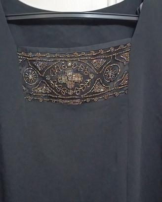 top Max&Co. crèpe di viscosa nero. M