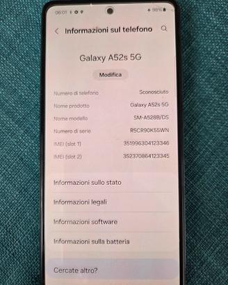 Samsung A52s 5g 128gb