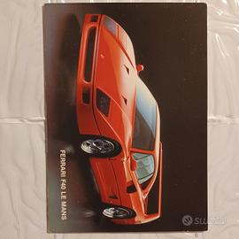 Cartolina Ferrari F40 Le Mans 