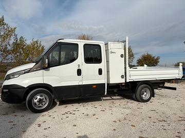 Iveco Daily 35c13 doppia cabina ribaltabile