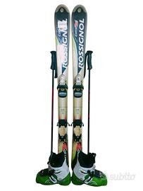 Set Completo Sci Bambino 110 cm + Scarponi + Basto