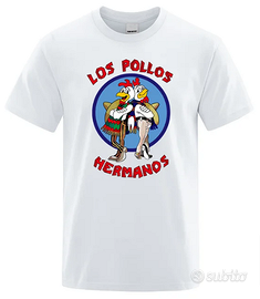 Tshirt Divertente Nuova Uomo Los Pollos Hermanos