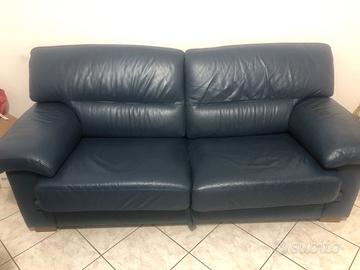 Divano letto  in pelle