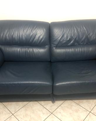 Divano letto  in pelle
