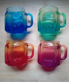 set 4 tazzine Nutella Borgonovo