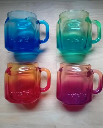 set 4 tazzine Nutella Borgonovo