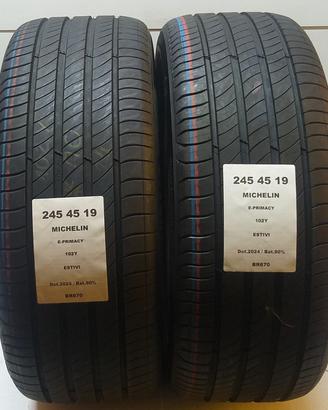 2 GOMME 245 45 19 MICHELIN BR670