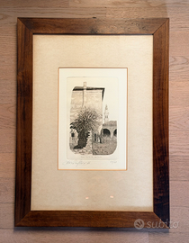 Incisione originale Marco Tagliaro 1986 - 19/60