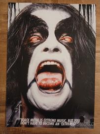 Poster Abbath Black metal formato A3 