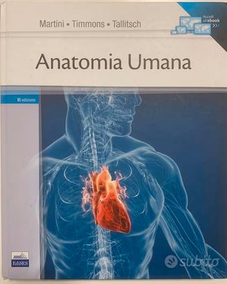 Libro anatomia umana Martini