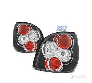 FANALI RENAULT SCENIC 99-03 LOOK LEXUS NERO