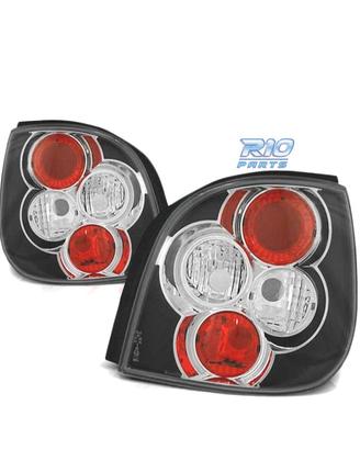 FANALI RENAULT SCENIC 99-03 LOOK LEXUS NERO