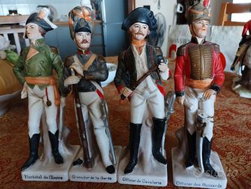 Lotto Capodimonte Statuine Soldati napoleonici 