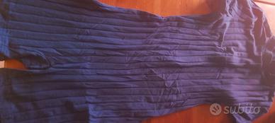 Jumpsuit nero  a costine