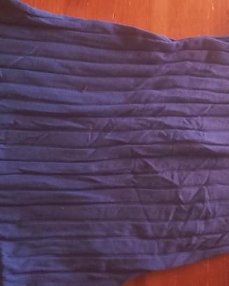 Jumpsuit nero  a costine