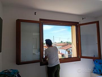 Serramenti legno doppio vetro