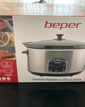 Pentola digitale slow cooker beper